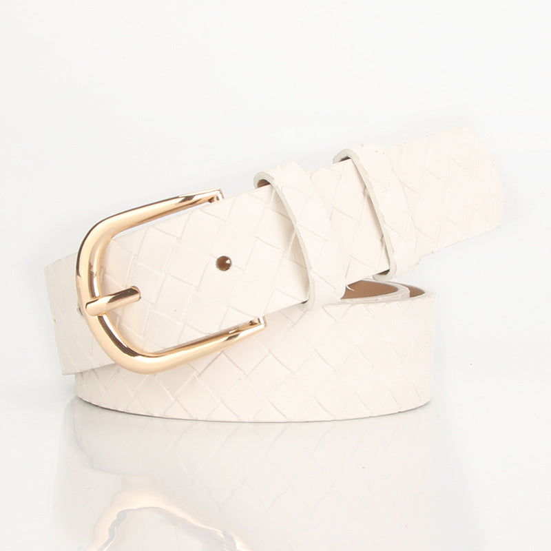 Women's Alloy Pin Buckle Belt