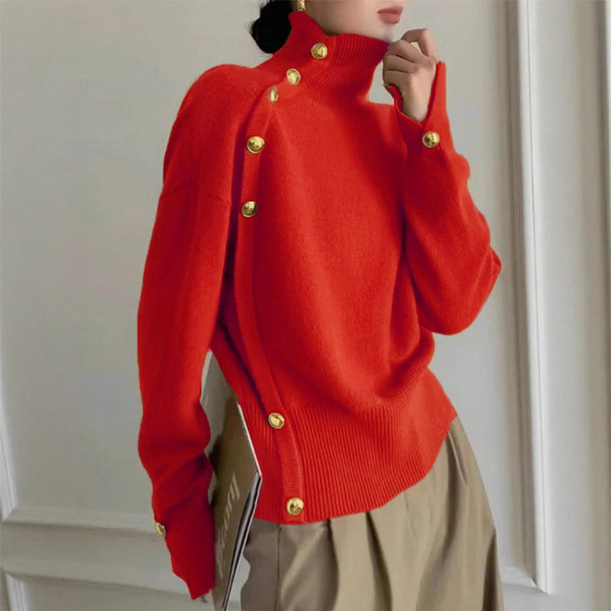 Women's Clothing Turtleneck Sweater