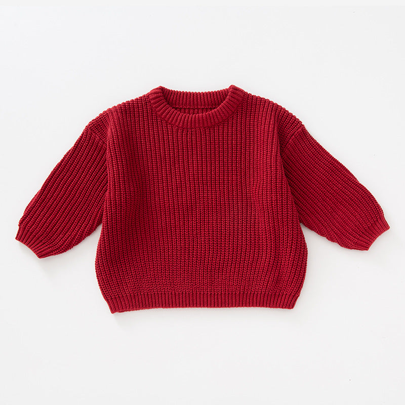 Children's Clothing Pullover Knitting Sweater