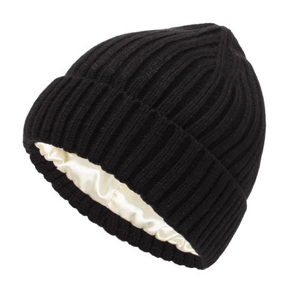 Satin Warm Wool Hat Men And Women