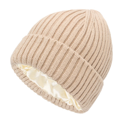Satin Warm Wool Hat Men And Women