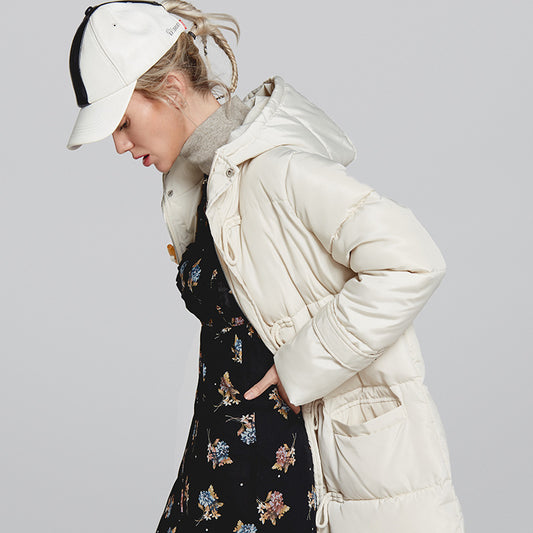 Women's Long Hooded Coat