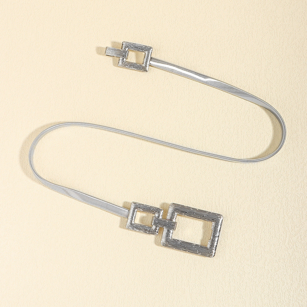 Decoration With Elastic Waistband And Versatile Waist Chain