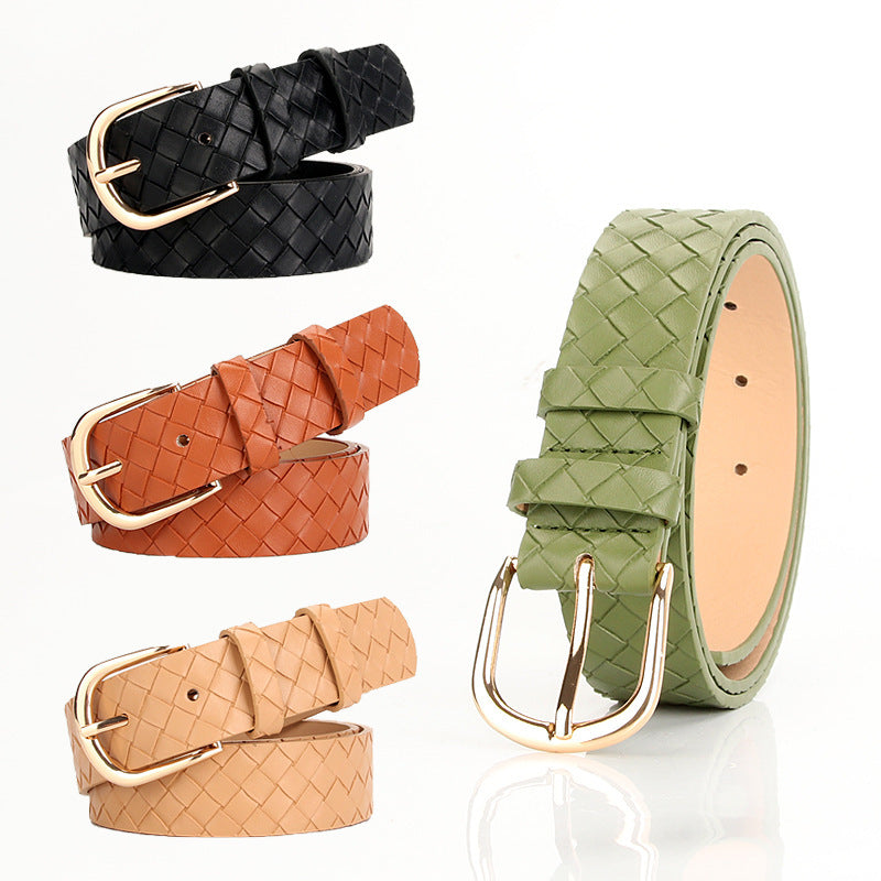 Women's Alloy Pin Buckle Belt