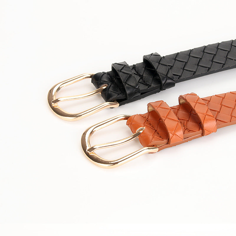 Women's Alloy Pin Buckle Belt