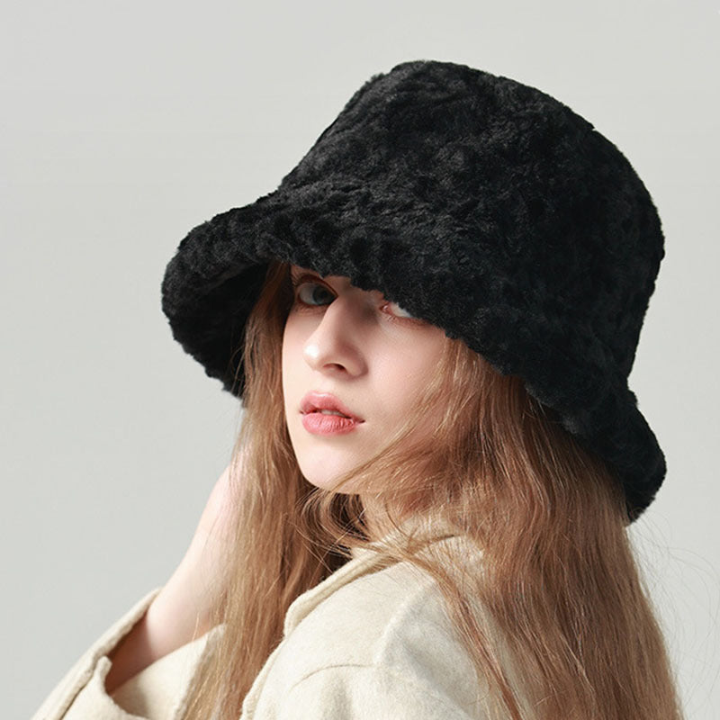 Hat Warm Fashionable Solid Color Hats