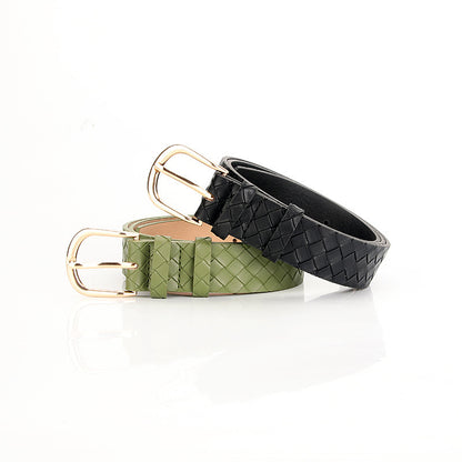 Women's Alloy Pin Buckle Belt
