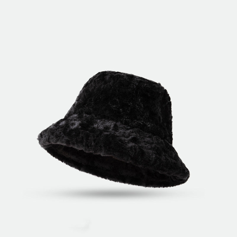 Hat Warm Fashionable Solid Color Hats