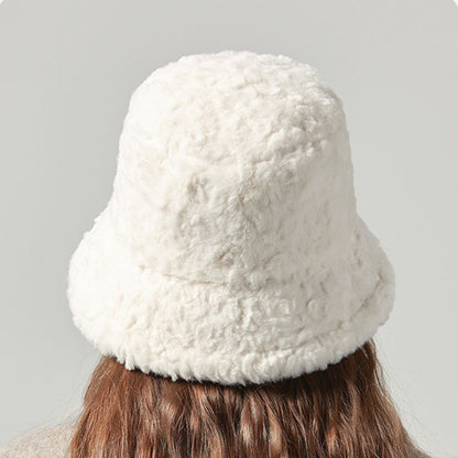 Hat Warm Fashionable Solid Color Hats
